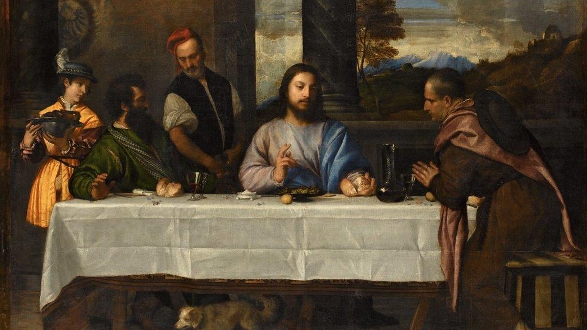 BBC Radio 3 - Titian (c. 1488/90–1576), The Supper at Emmaus, c. 1534 ...