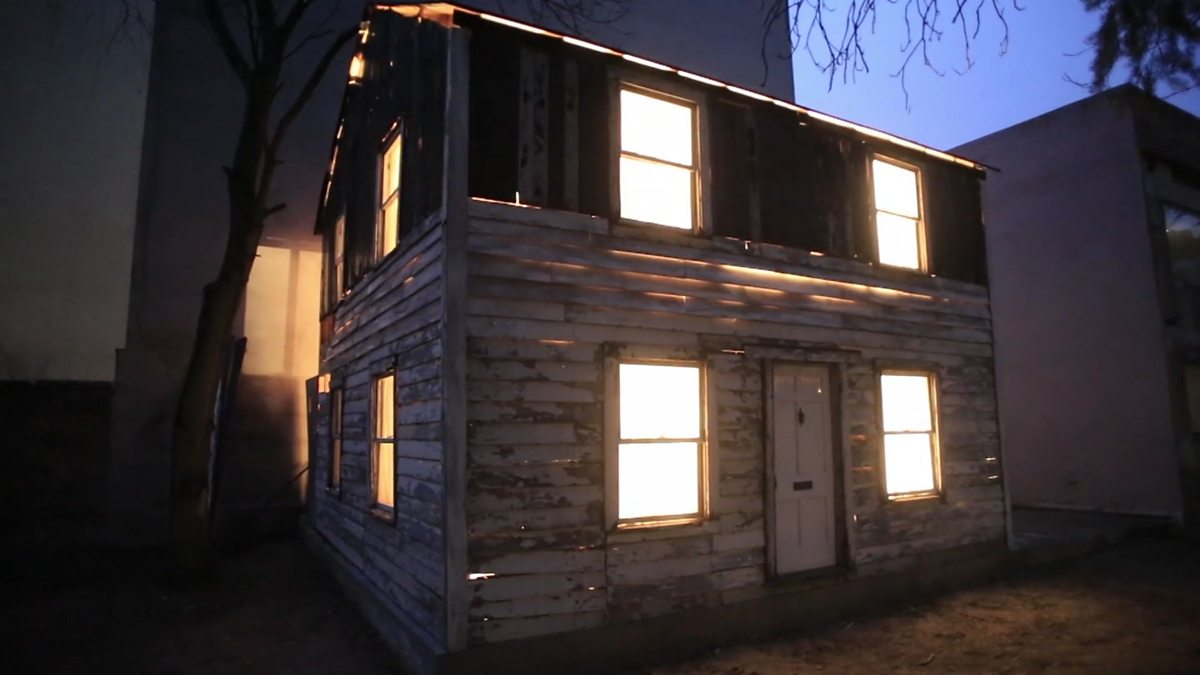 inside of rosa parks house