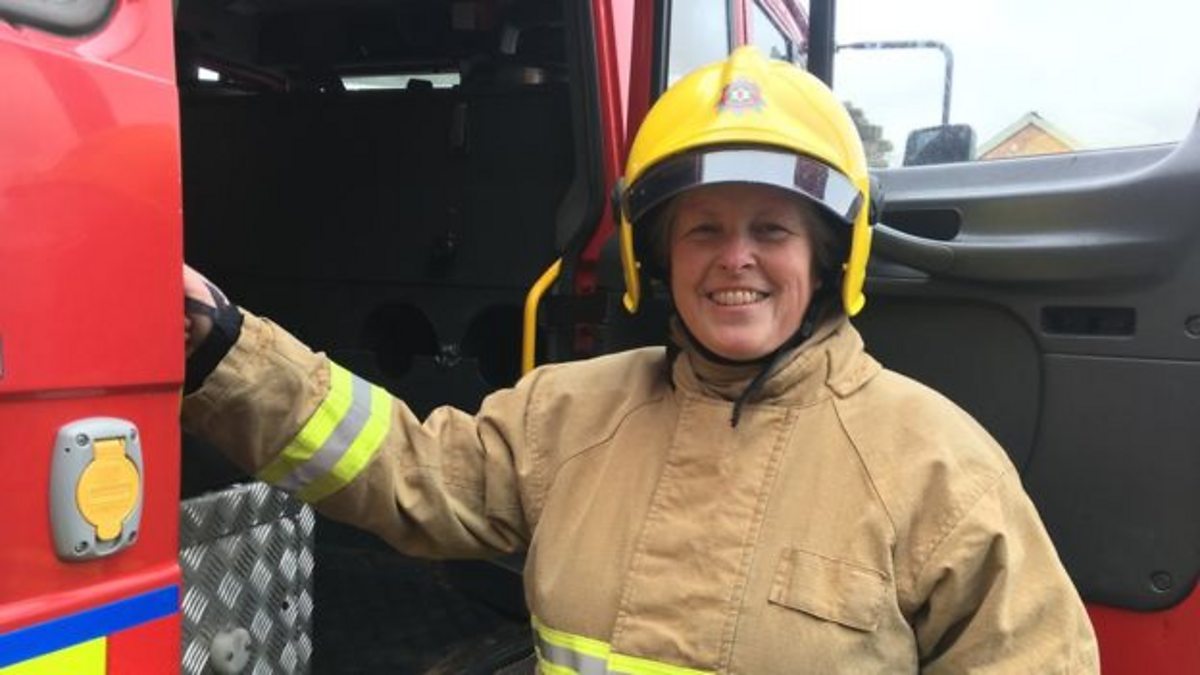 BBC - Northern Ireland's first woman firefighter retires