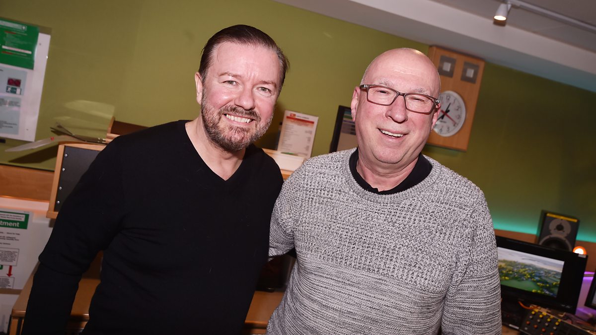 BBC Radio 2 - Ken Bruce, Ricky Gervais: "Chubby little loser!"