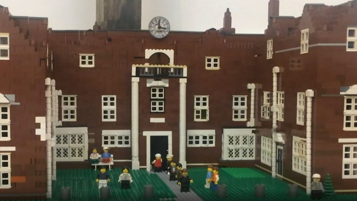 BBC One - Look East, Lunchtime News, 20/03/2018, Lego used to recreate ...