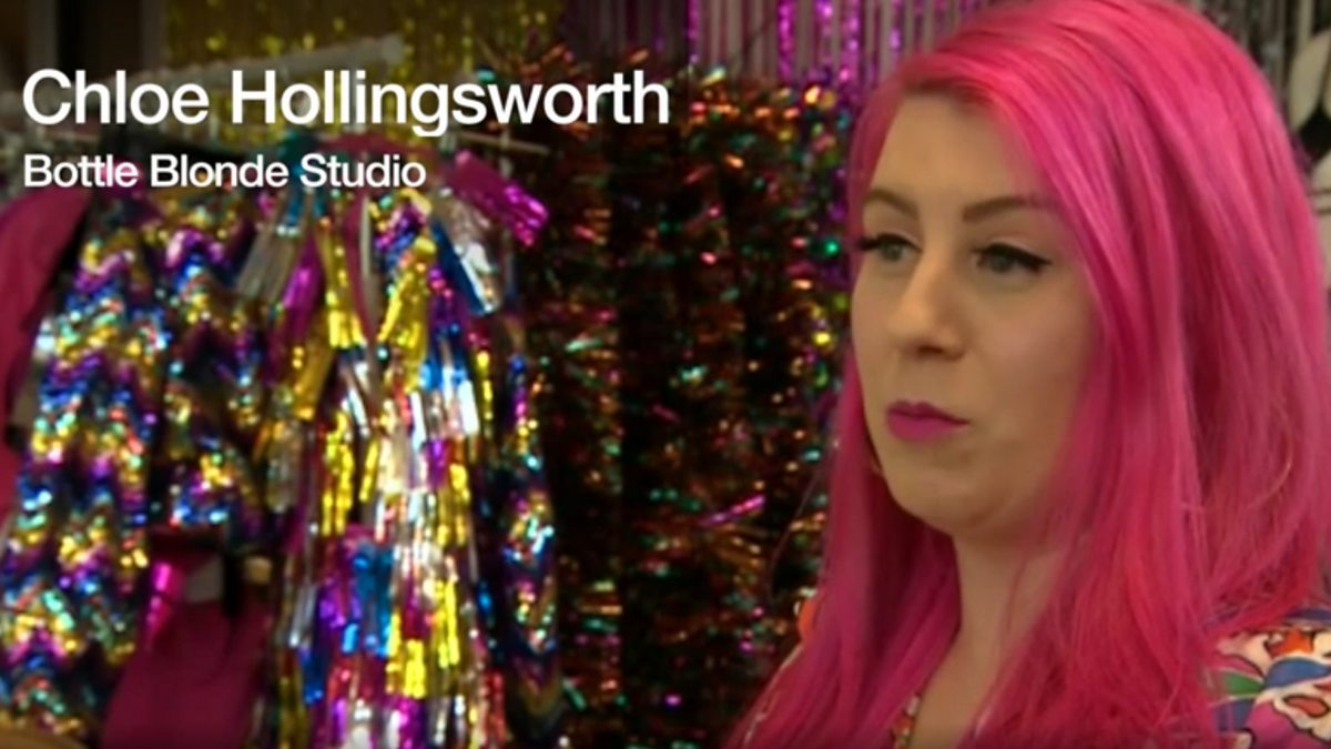 BBC CWR - Culture Club, 29/03/2018, Art-e-facts. Chloe Hollingsworth, Bottle  Blonde Studio