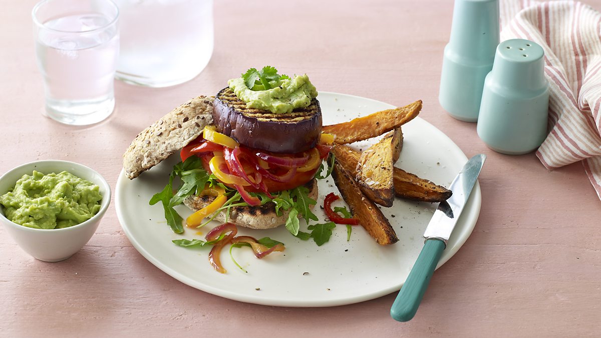 BBC BBC Food, Loaded aubergine burger