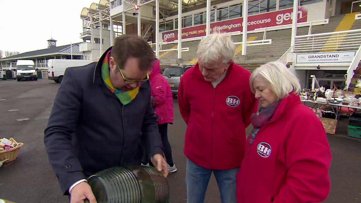 BBC One Bargain Hunt, Series 50, Nottingham 14, Roll out the barrel