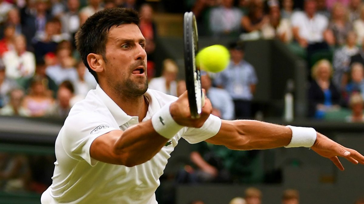 BBC Sport - Wimbledon, 2018 Live, Sandgren V Djokovic - Court One