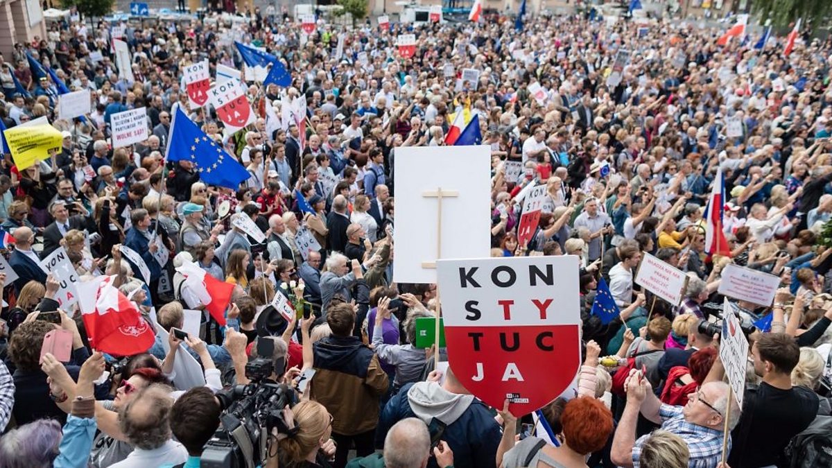 BBC World Service - Newshour, Poland: Protests Mount Over Supreme Court ...