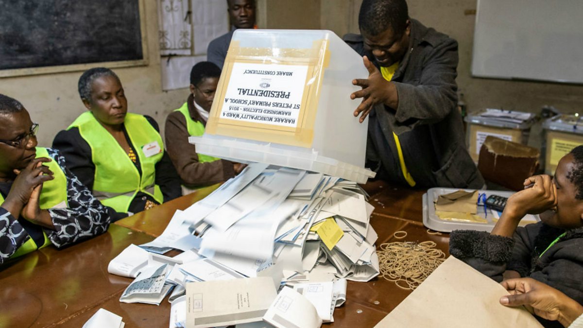 BBC World Service Focus on Africa, Zimbabwe Awaits Elections Results