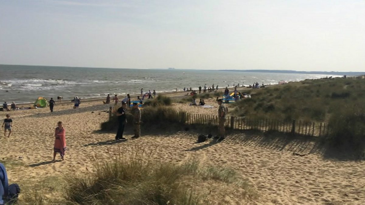 BBC Radio Suffolk - Stephen Foster, 22nd August 2018: WWII bomb found ...