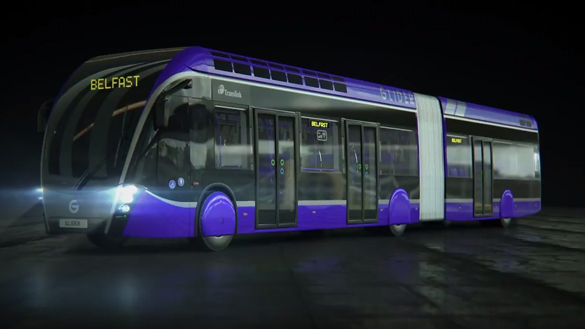 BBC Radio Ulster The Nolan Show, New £90m Glider bus service