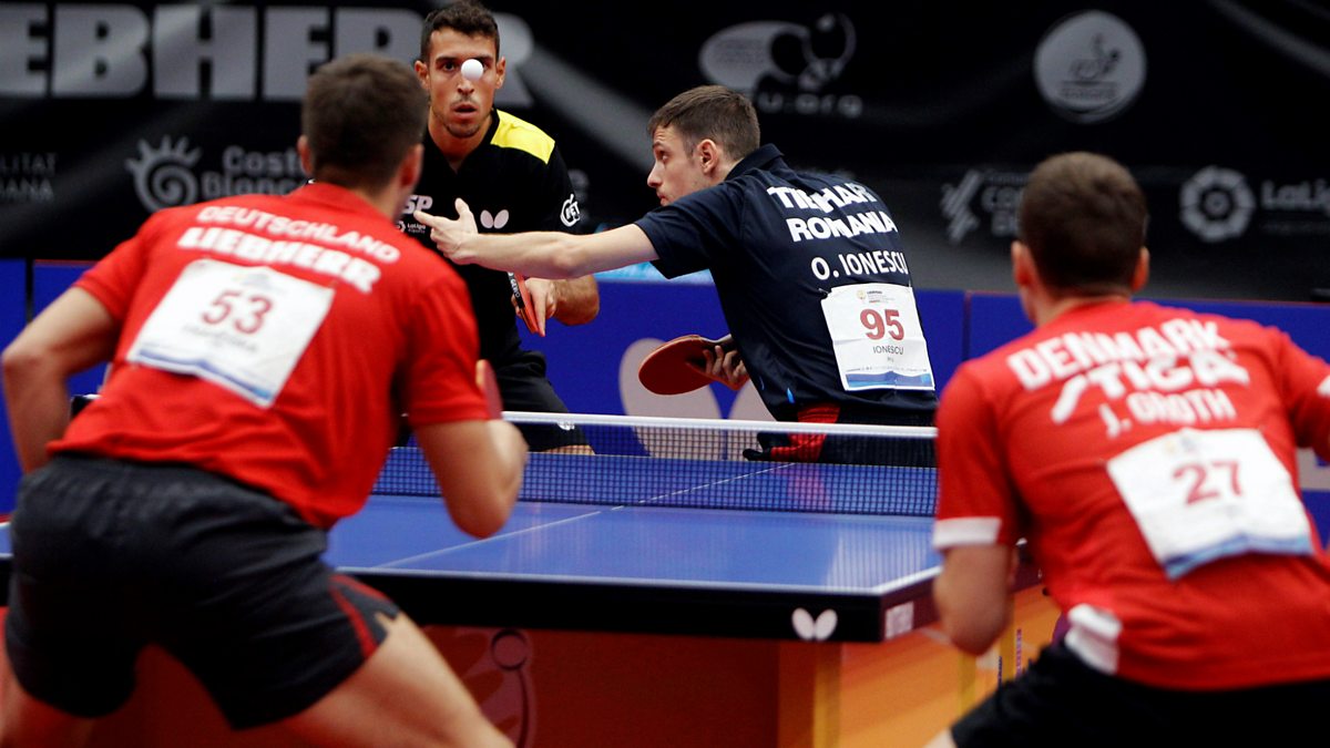 BBC Sport Table Tennis, European Table Tennis Championships, 2018