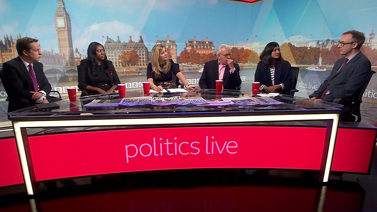 BBC Two - Politics Live, 26/10/2018, Are People Being Encouraged Into ...