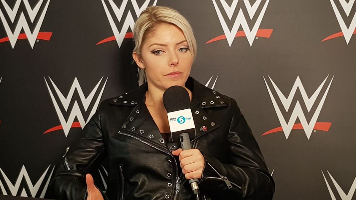 Bbc Radio 5 Live Headliners Wwe Superstars Wwes Alexa Bliss