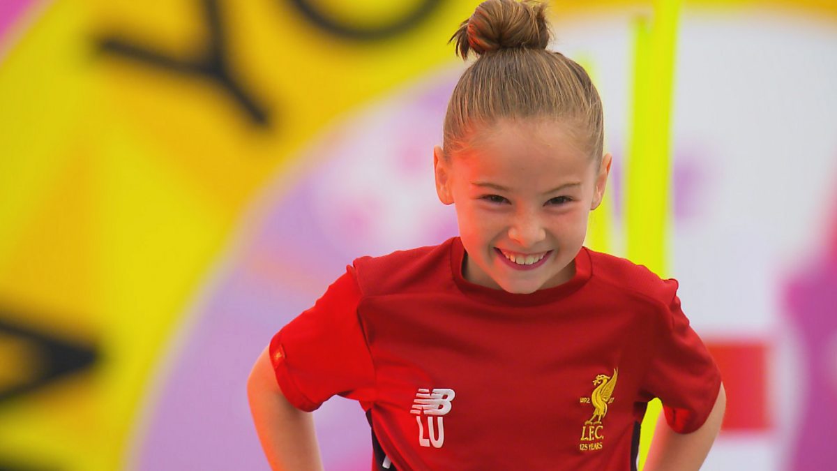 CBBC Match of the Day Can You Kick It, Series 1, Trials Day 3 It's