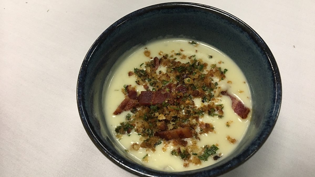 BBC Radio Ulster Saturday with John Toal White turnip soup with