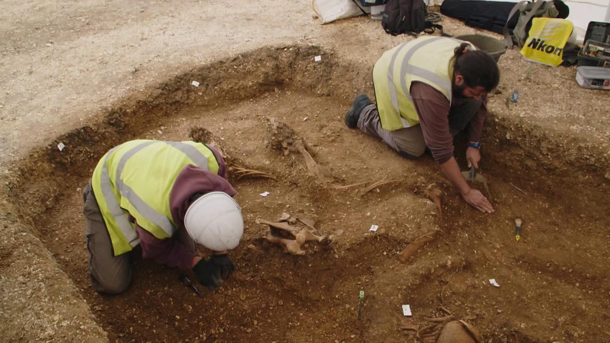 BBC Two Digging for Britain, Series 7, Iron Age Revealed, Chariot Burial