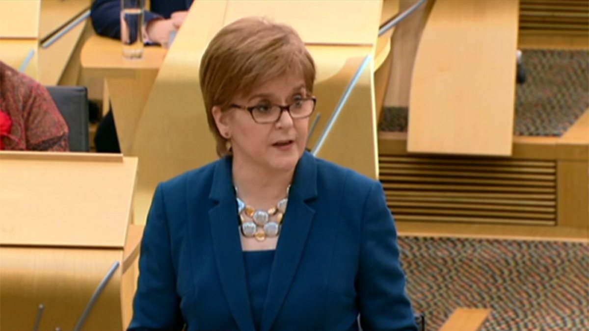 BBC Parliament - Scottish First Minister's Questions, 17/01/2019