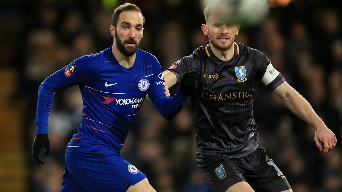 BBC Sport  The FA Cup, 2018/19, Fourth Round Chelsea v Sheffield