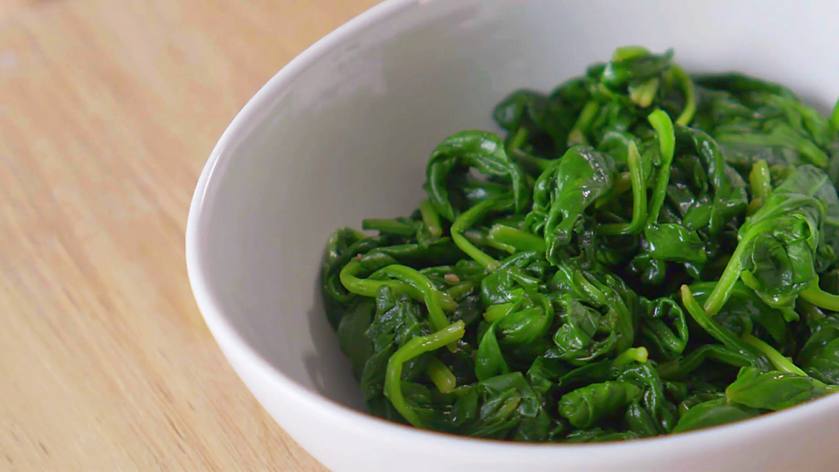 BBC BBC Food, How to cook spinach