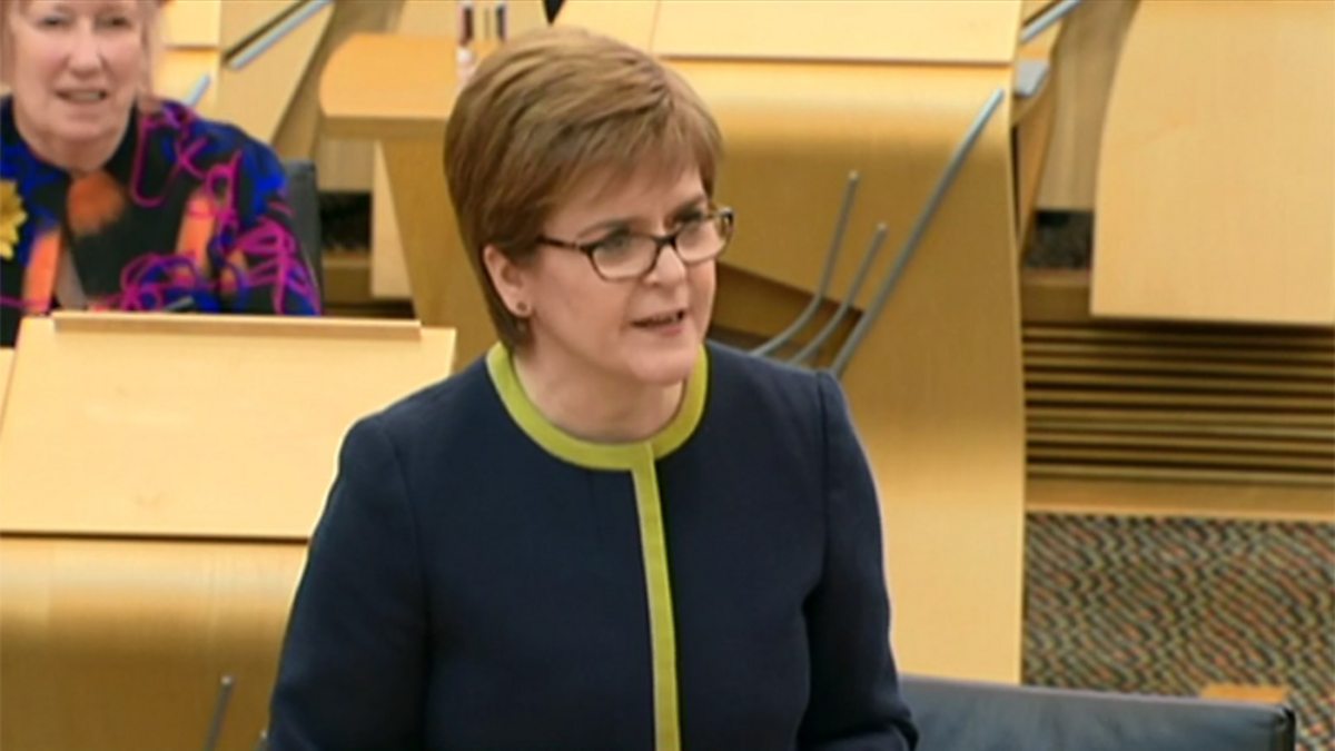 BBC IPlayer - Scottish First Ministers Questions - 21/02/2019