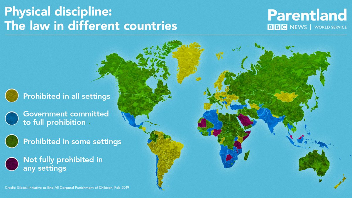 BBC How does the law around physical punishment compare around the world?