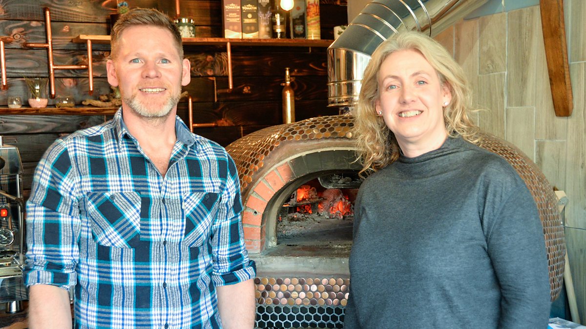BBC Radio Scotland The Kitchen Café, Sourdough Pizza and Drip Cakes