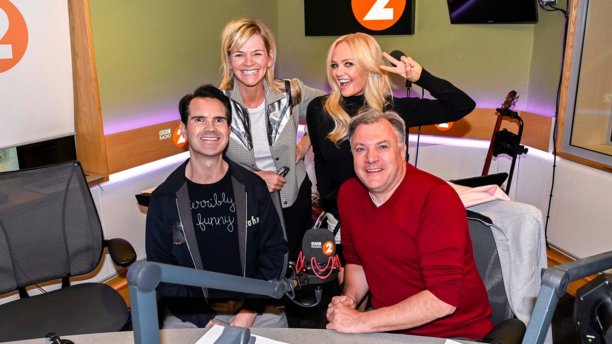 BBC Radio 2 - The Zoe Ball Breakfast Show, Emma Bunton, Jimmy Carr and