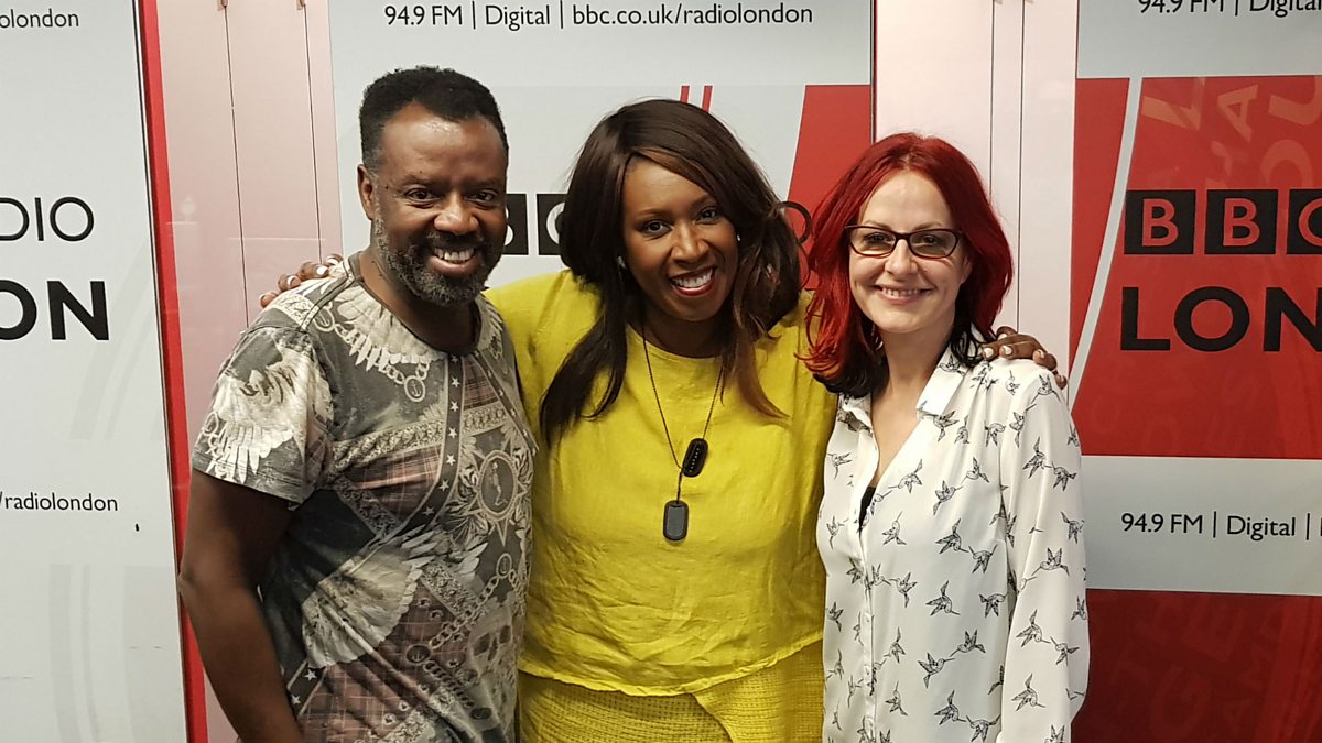 BBC Radio London Carrie and David Grant, Angie Le Mar, The Marylebone Food Festival and The