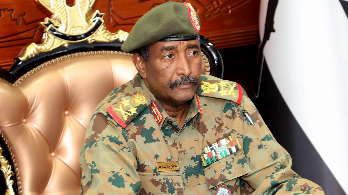 Coup leader Gen. Abdel Fattah explains why the Sudanese army seized power, says it is  to prevent Civil war 