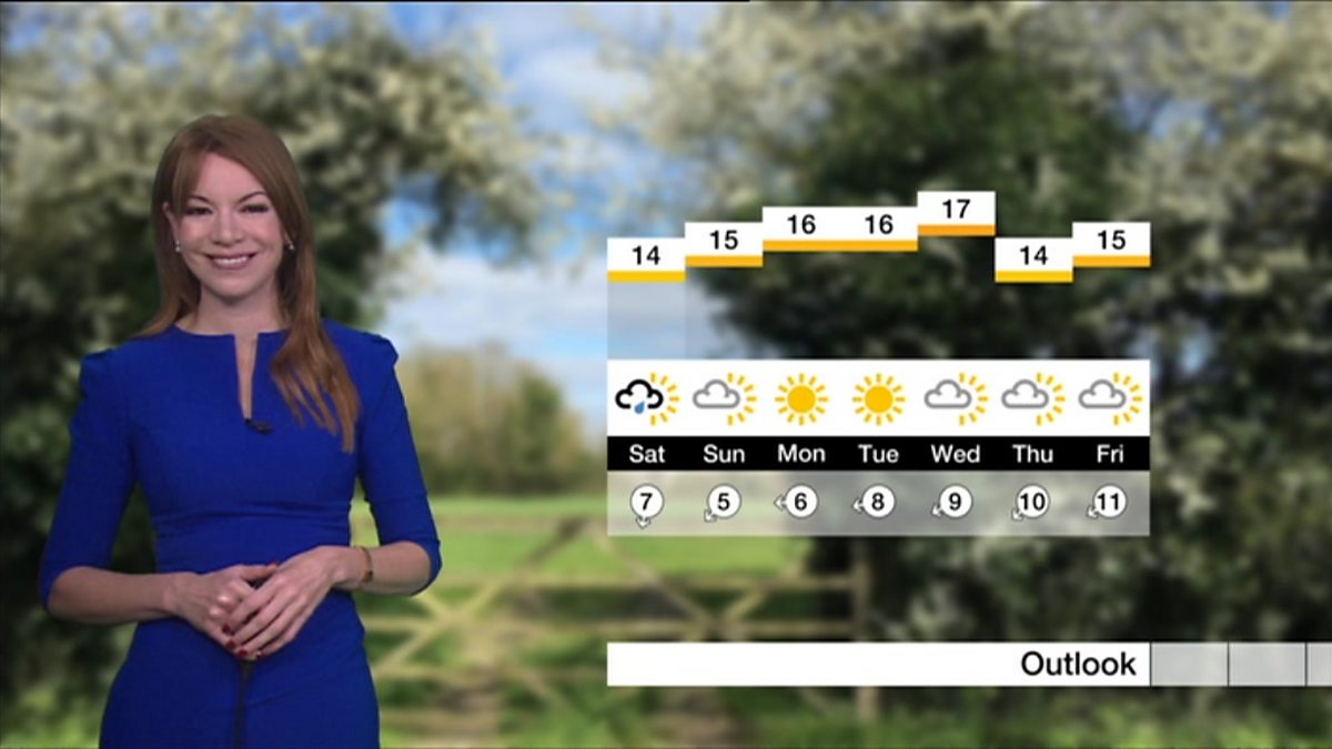 Bbc One Look East Lunchtime News 10052019 Weather Morning Forecast 