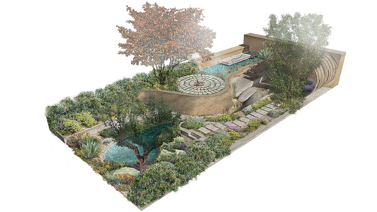 BBC Two - RHS Chelsea Flower Show - The Dubai Majlis Garden