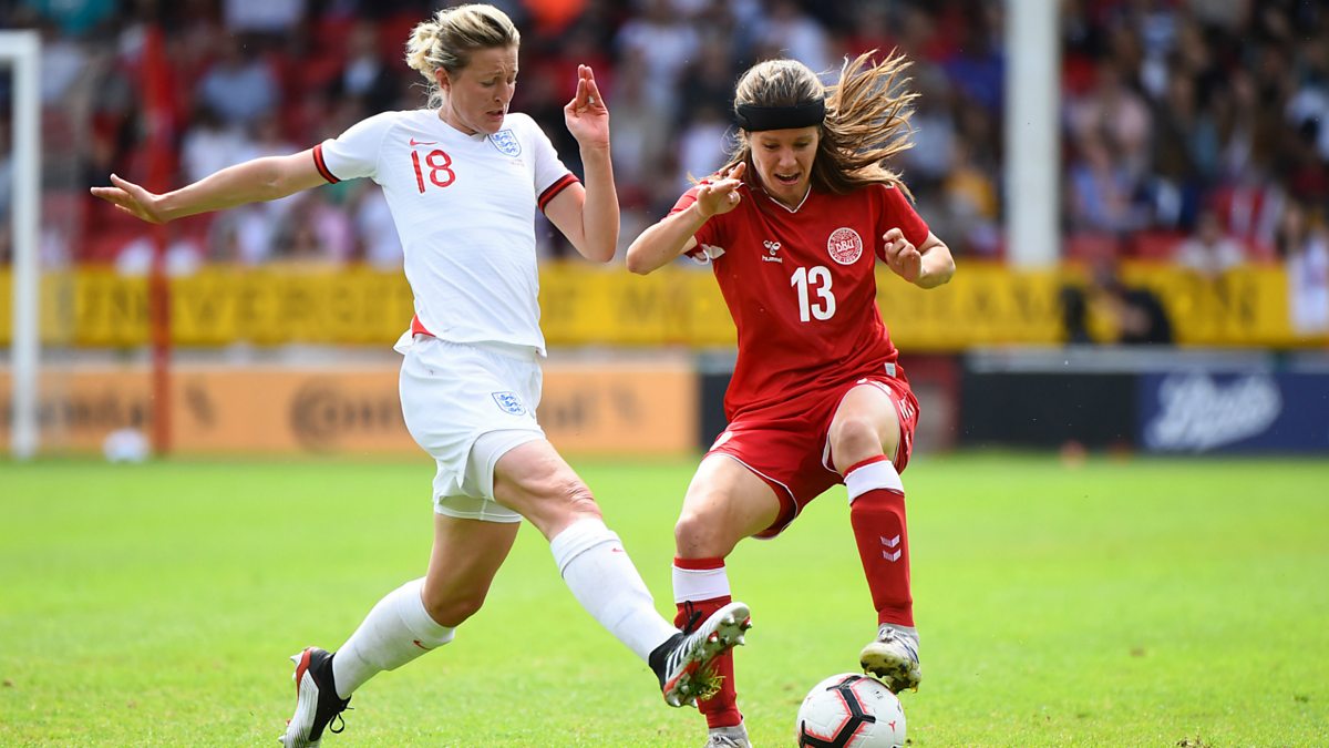 BBC Sport Women's Football Internationals, 2019, England v Denmark