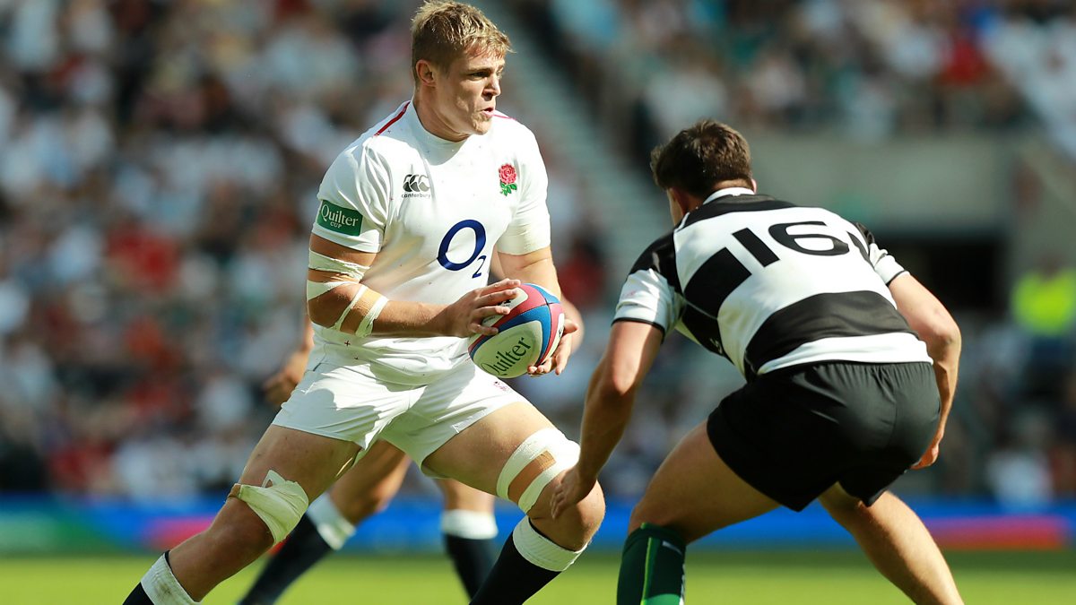 BBC One Rugby Union, 2018/19, England XV v Barbarians Highlights