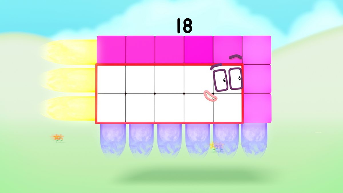 18 numberblocks