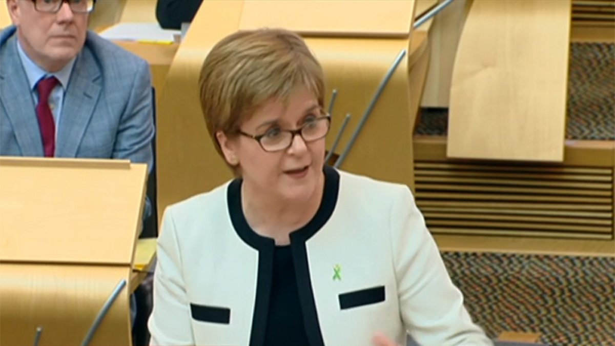 BBC Parliament - Scottish First Minister's Questions, 16/05/2019