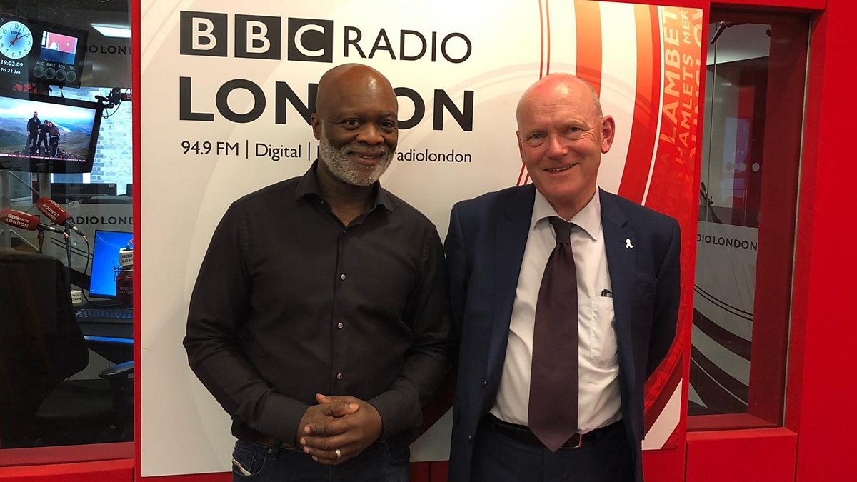 BBC Radio London Drivetime with Eddie Nestor, Meet The Leader and