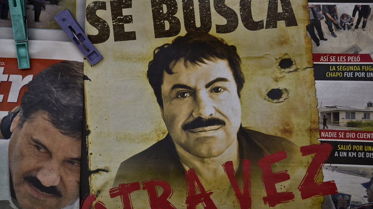 Narcos Guns & Money Chasing El Chapo BBC World Service - The Outlook Podcast Archive, Chasing El Chapo