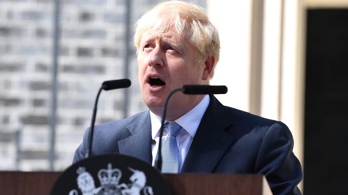 BBC Radio 4 The World Tonight, Boris Johnson takes over as new Prime