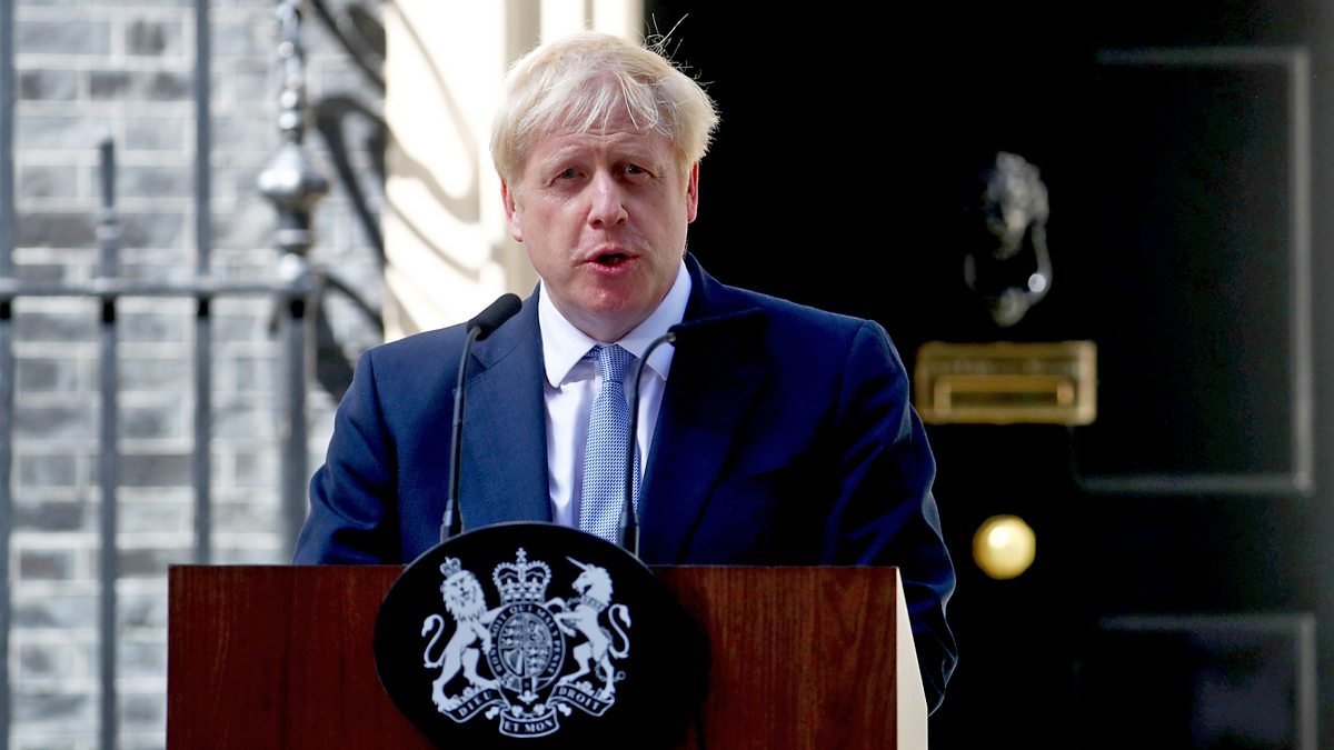 BBC Parliament Briefings, Boris Johnson Downing Street Speech