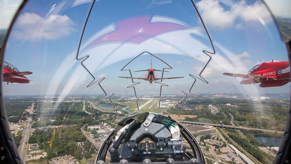 BBC Radio Lincolnshire Red Arrows North American Tour