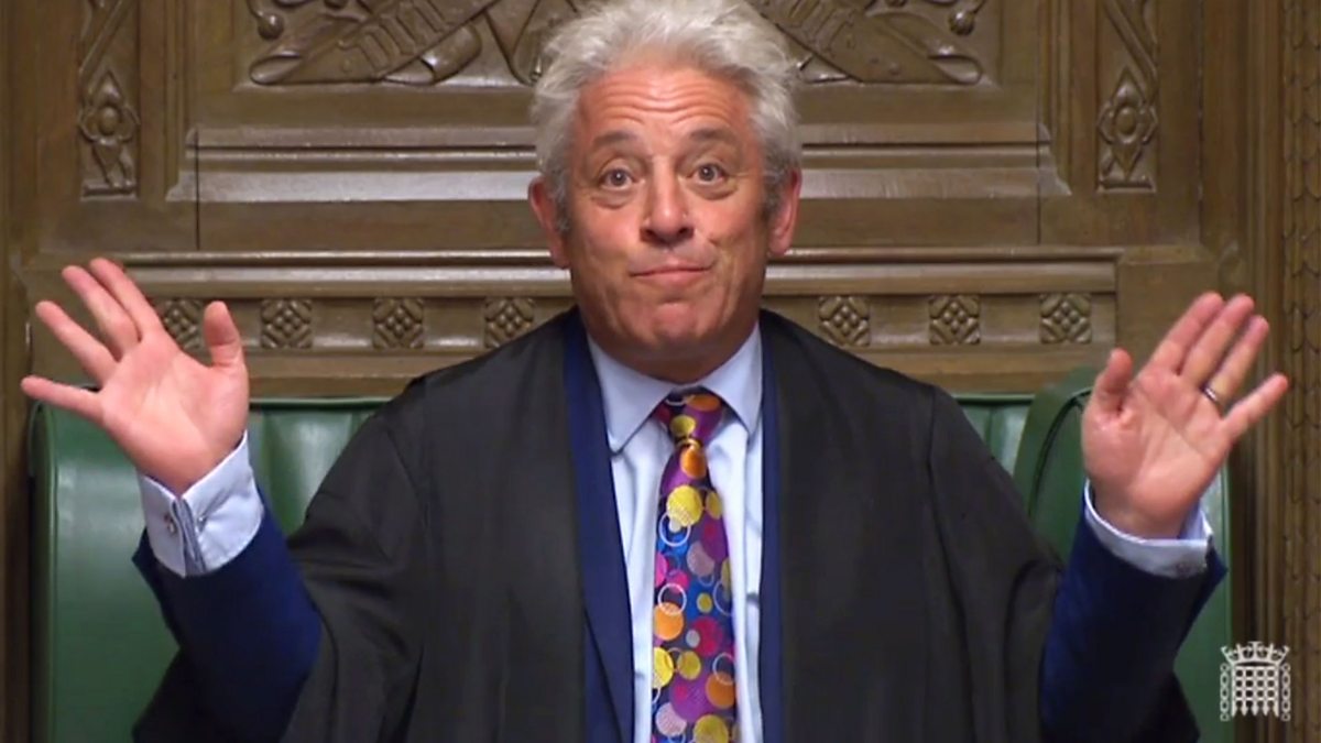 BBC Parliament House Of Commons The Speaker