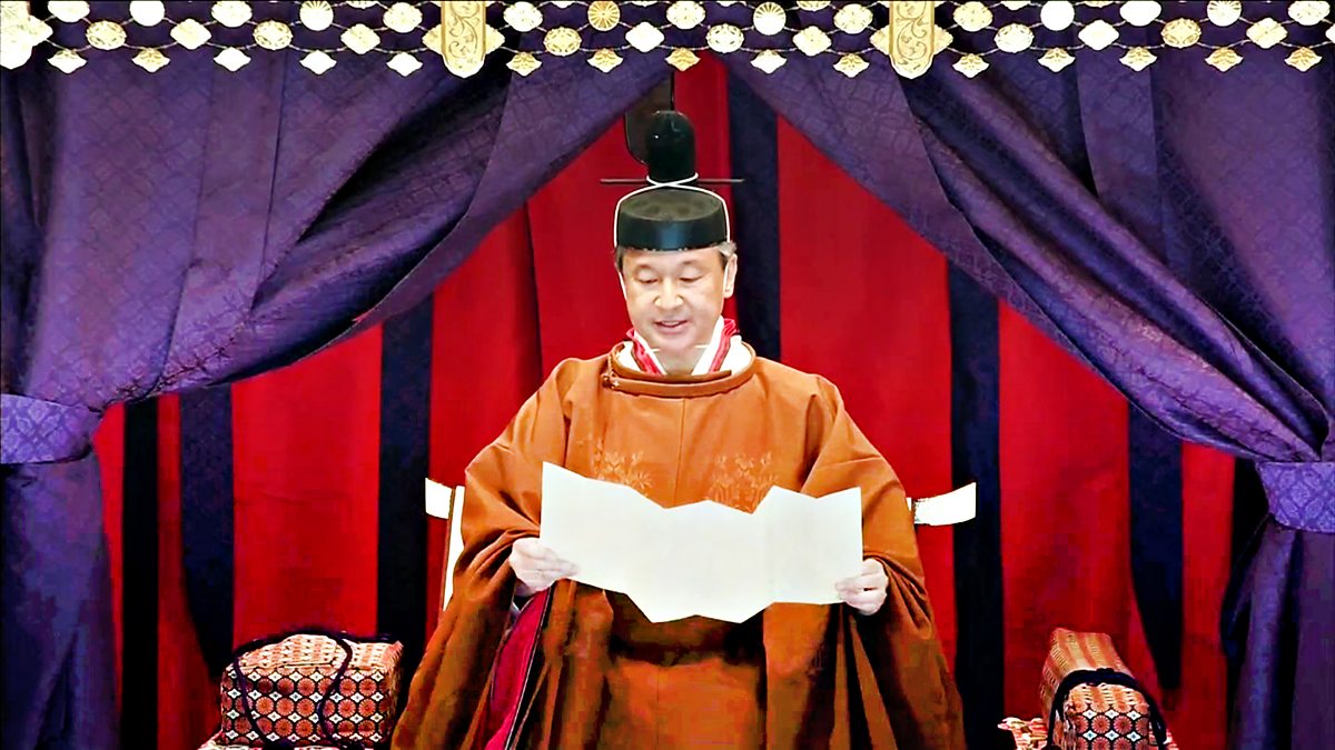 BBC News Focus, Japan's New Emperor Enthroned in Ancient Ritual