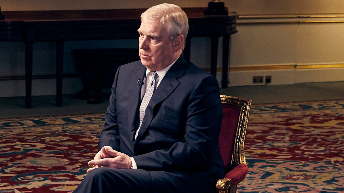 Bbc Two Newsnight Prince Andrew And The Epstein Scandal The Newsnight Interview
