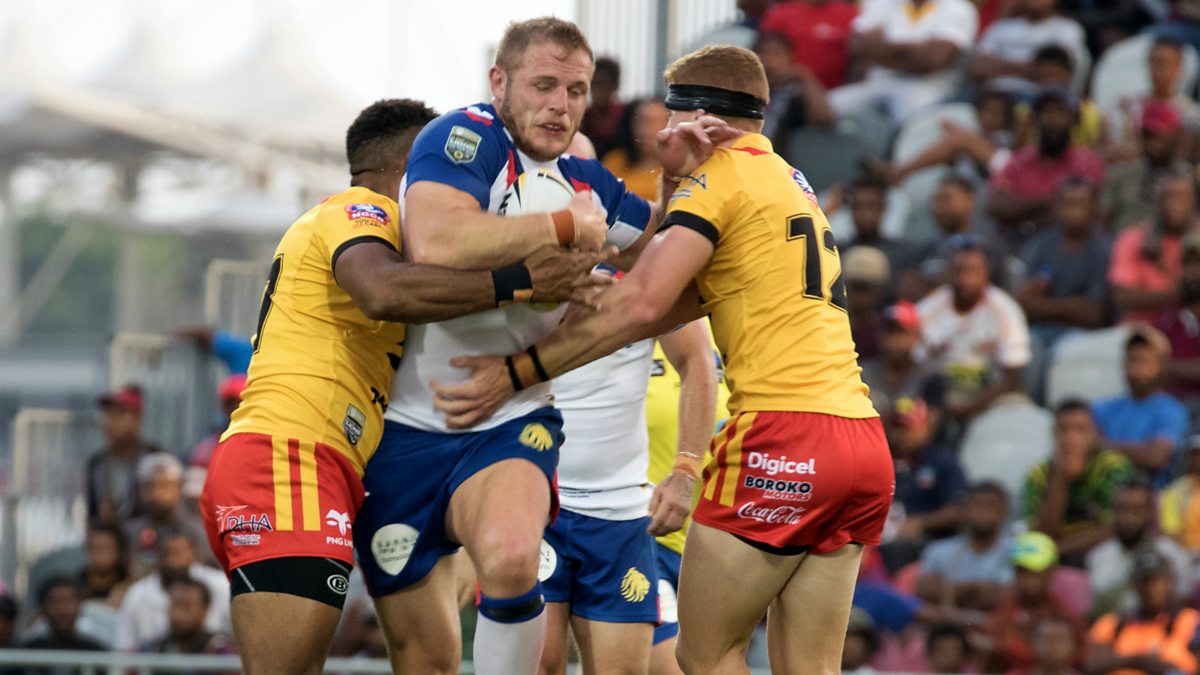 BBC Sport - Rugby League, 2019, Papua New Guinea v GB Lions Highlights