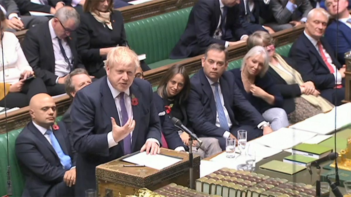 BBC Parliament House of Commons, 28/10/2019