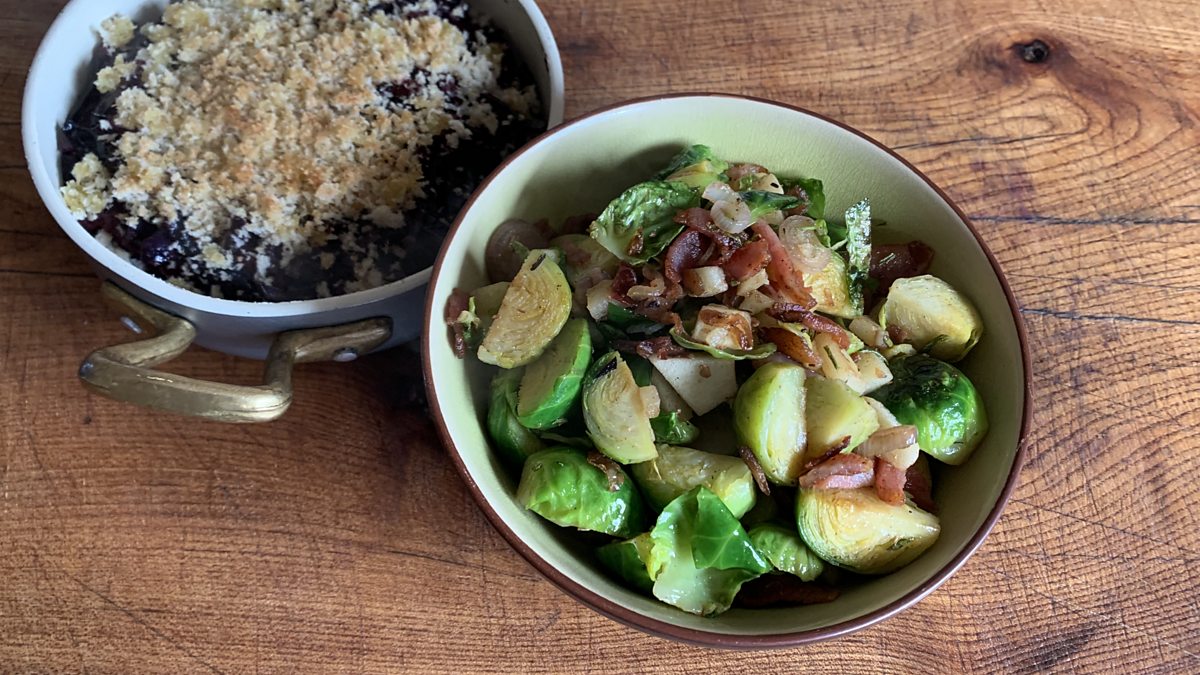 BBC Radio Ulster Cooking with Paula McIntyre, Brussels Sprouts with