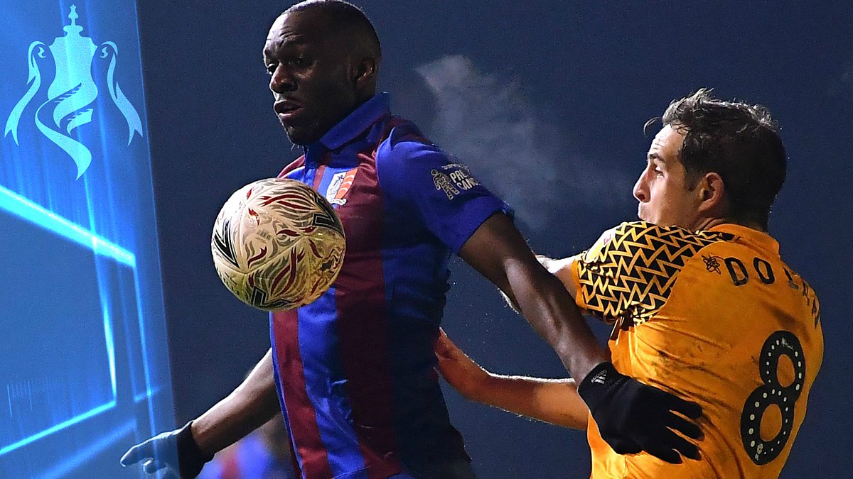 BBC Sport - The FA Cup, 2019/20, MOTD Live: Maldon & Tiptree V Newport ...