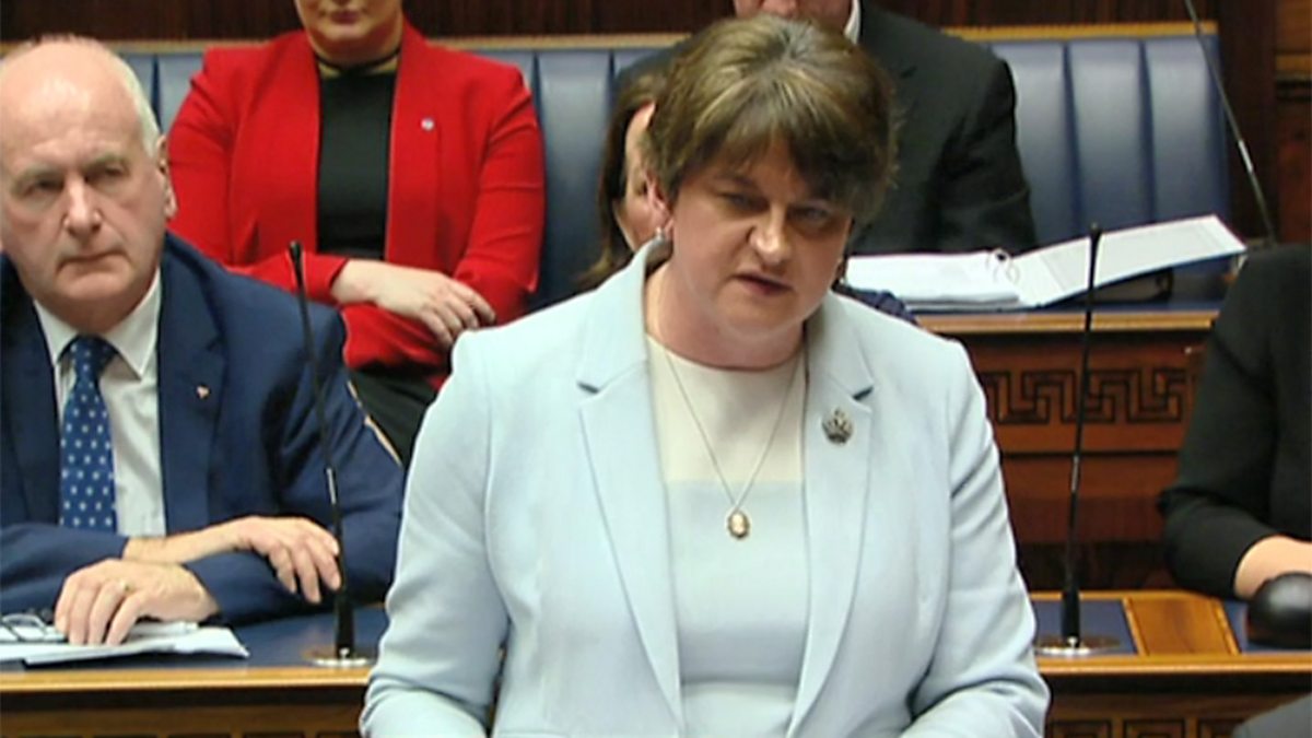 BBC Parliament Northern Ireland Assembly, 11/01/2020