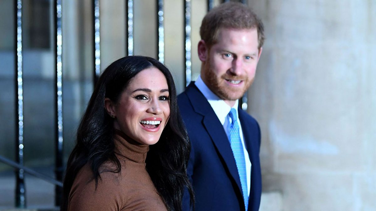 BBC News Focus, Harry and Meghan Breaking Down the Royal Statement