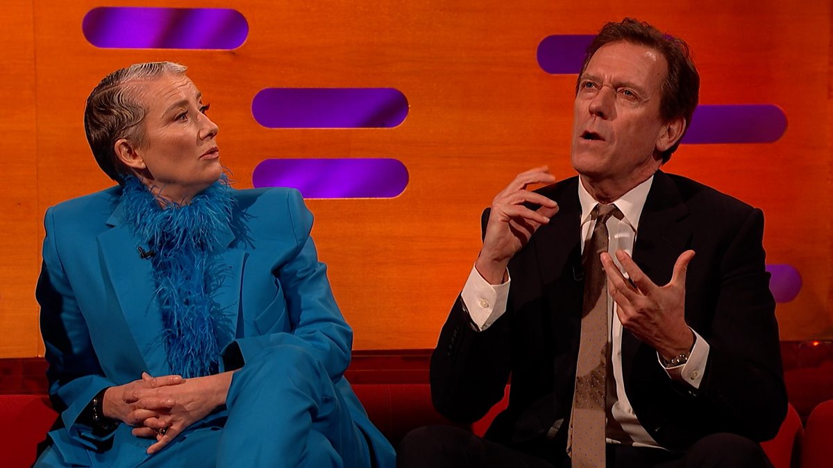 Hugh Laurie’s hilarious encounter with a lion!