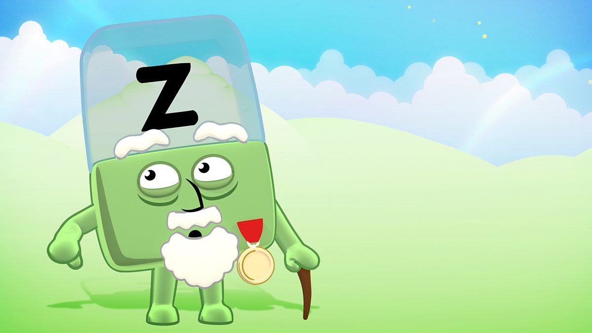 Bbc Iplayer Alphablocks Magic Words 26 Meet Alphablock Z 